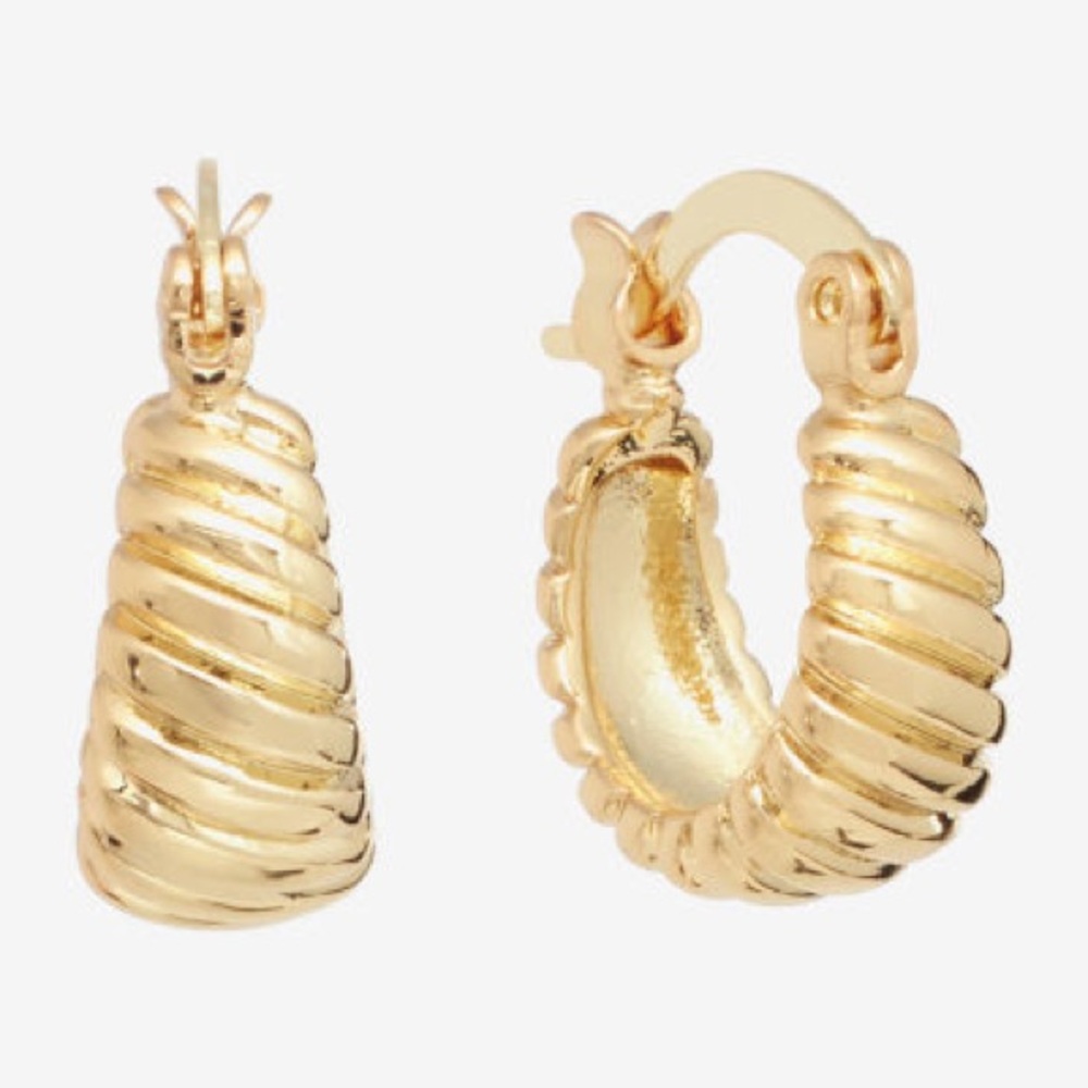 Gold Hoop Earrings